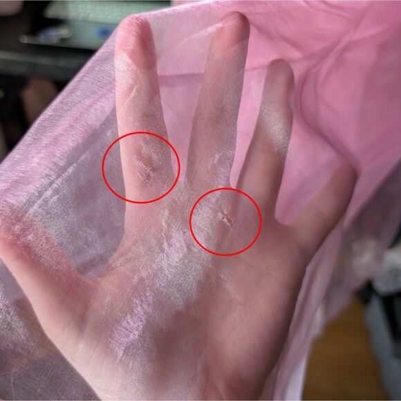 Vintage 90s Blondie Nites Pink Prom Gown Princess Maxi Dress Empire Regency 9 - Picture 7 of 15